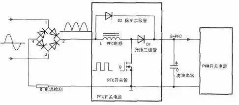 升压型开关电源拓扑电路