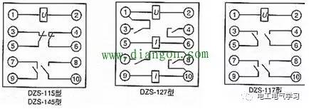 中间继电器的常闭与常开触点