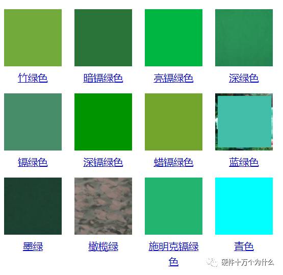 绿色PCB板的颜色