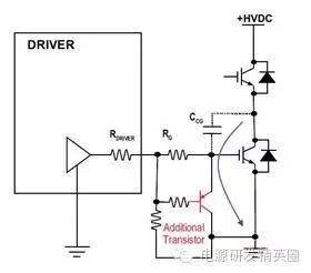 有源米勒钳位采用外加三极管