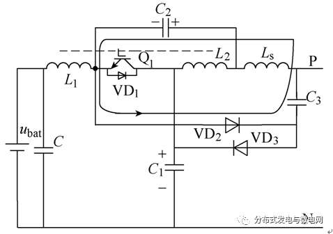 电动汽车蓄电池充电机充电缓冲电路的作业方式