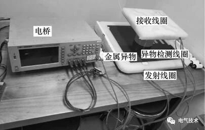 电动汽车蓄电池充电机无线充电系统基于阻抗特性的异物检测方法